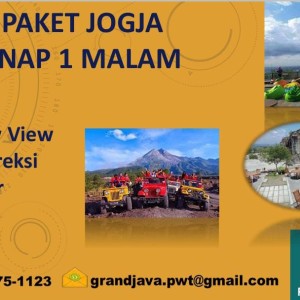 Paket Jpi Jogja Inap 1 Malam