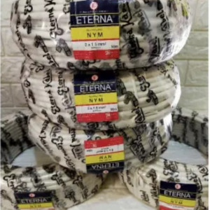 Kabel Listrik NYM Spesifikasi: Uk. 2 x 2.5 Mm, Panjang 50 Meter