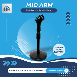 Mic Arm Rangka Metal