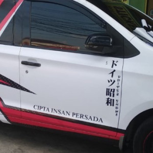 SS Cutting Stiker Mobil Toyota Kijang LGX (Custom)