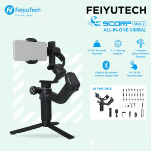 Feiyu Scorp Mini 2 New ALL-IN-ONE gimbal with built-in AI tracker