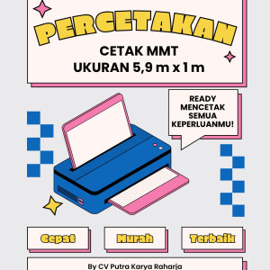 JASA CETAK MMT UKURAN 5,9 m x 1 m