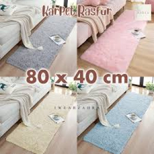 Keset bahan Karpet Ukuran 40 x80 cm Merk I wear Zahra Offcial