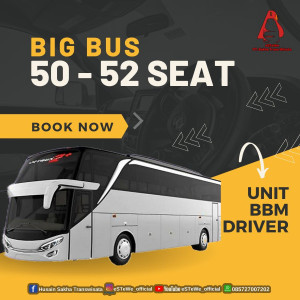 Big Bus 50-52 Seat Antar Kota Dalam Propinsi