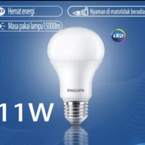 Lampu LED 11 Watt phillips