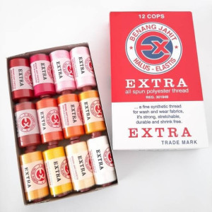 Benang Jahit Extra 12pcs