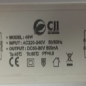 Led Driver 48W Merk CJI