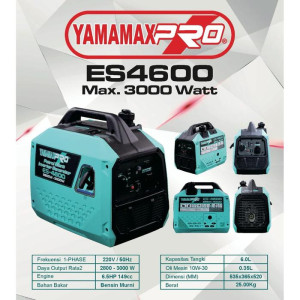 Genset Portable Yamamax Pro ES4600 2800W Silent