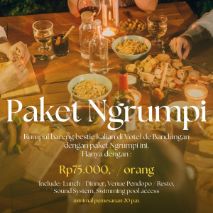 PAKET NGRUMPI VOTEL DE BANDUNGAN RESORT