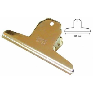 bulldog/sprong clip 125mm deli