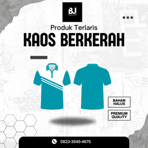 BJ-002 KAOS BERKERAH