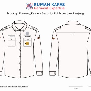Seragam Security/Satpam Custom
