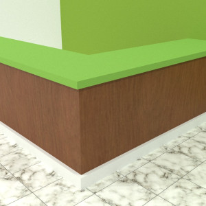 Meja pelayanan perawat custom