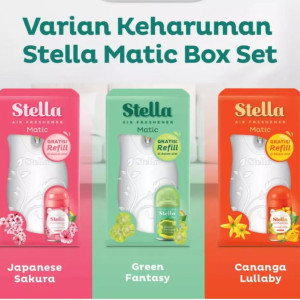 STELLA MATIC BOX SET - Pengharum Pewangi Ruangan Otomatis