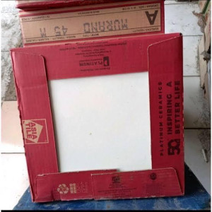 Asia Tile Keramik 40x40 Murano Putih