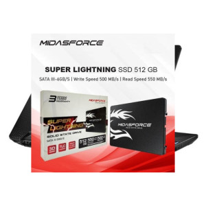 SSD Sata III Midasforce 512 GB