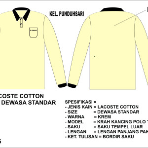 KAOS KRAH POLLO / WANGKY LENGAN PANJANG