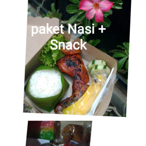 Paket Nasi + Snack + Mineral