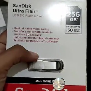 Flashdisk USB 3.0 SANDISK  CZ73 Ultra Flair 256GB USB 3.0