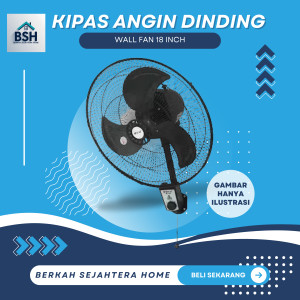 Kipas Angin DInding 18 Inch - Sekai HWN 1857