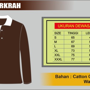 KAOS BERKERAH