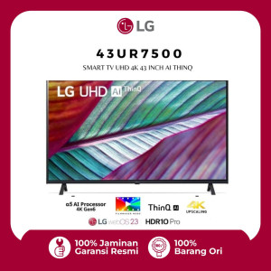 LG SMART TV 43UR7500 UHD 4K AI THINQ 43 INCH