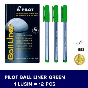 Bolpoin PILOT Ball Liner 0.8 mm - Hijau