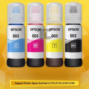 Refill Tinta Epson 003 ( Cyan , Magenta ,Yellow )