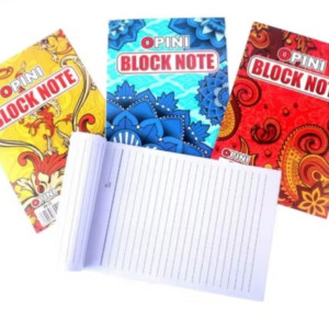Block note Opini