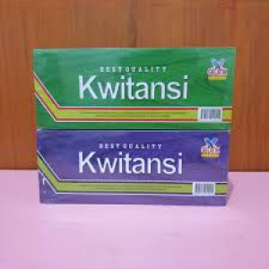 Buku Nota Kwitansi Besar Merk Gelatik Kembar