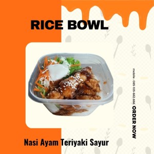 Rice Bowl Ayam Teriyaki