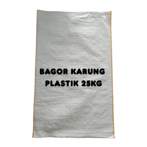 Karung Bagor Plastik 25 kg