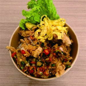 Rice Bowl Chicken Crispy Cabe Garam