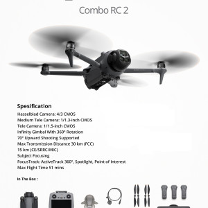 DJI Drone Mavic 4 Pro Fly More Combo (DJI RC 2)