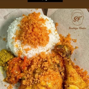 NASI AYAM KREMES