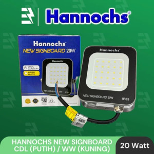 Hannochs Lampu Sorot LED Flood Light 20 W