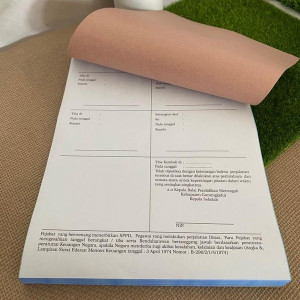 Blangko SPPD 3 ply lembar 1 Ncr Tanpa Merk
