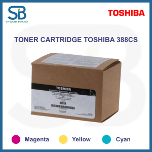 Toshiba 338CS Cyan, Yellow, Magenta Cartridge Toner Fotocopy