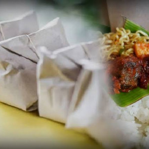 NASI BUNGKUS AYAM SUIR