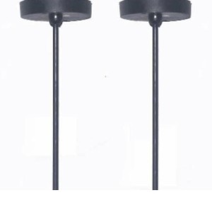 Kap Lampu Gantung TL Bambu 1x18 watt + Penggantung