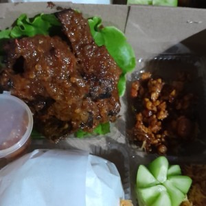 Nasi Kotak Ayam Bumbu Rujak
