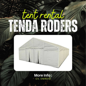 PERSEWAAN TENDA RODERS/M2
