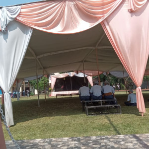 Sewa Tenda VIP plafon putih flat