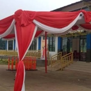 TENDA PLAFON MERAH PUTIH VIP