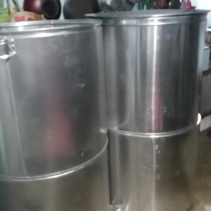 Dandang Jumbo Spesifikasi : Diameter 70cm, Tinggi 100cm, Bahan Stainless Stell