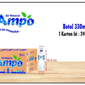 minuman botol ampoo 330ml
