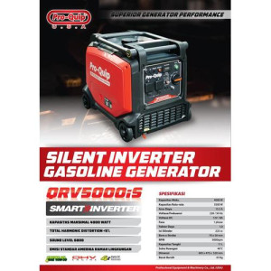 Genset Portable Proquip QRV5000is Smart Inverter 4000W Silent
