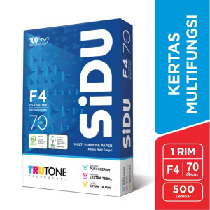 Kertas HVS F4 70 GSM SIDU