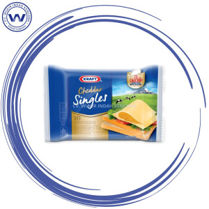 KRAFT CHEESE SLICE PLAIN 10 PCS