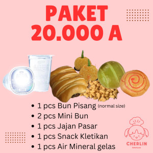 SNACK BOX ROTI PAKET 20.000 A - Cherlin Bakery